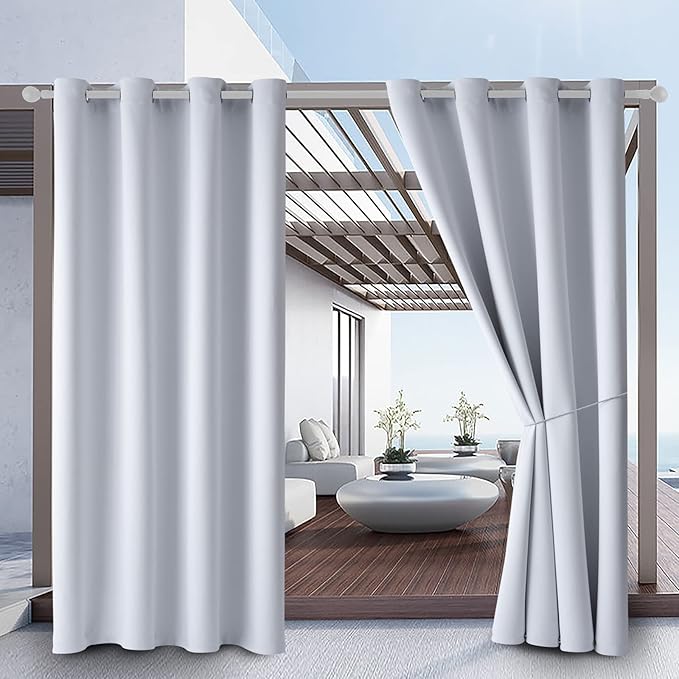 DIVA EN CAMINO DEC Outdoor Patio Curtain Waterproof Darkening Thermal Insulated by DivaenCamino