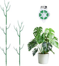 5 Pack Stackable Plant Supports Stakes, Sturdy Garden Trellis by Obralitic
