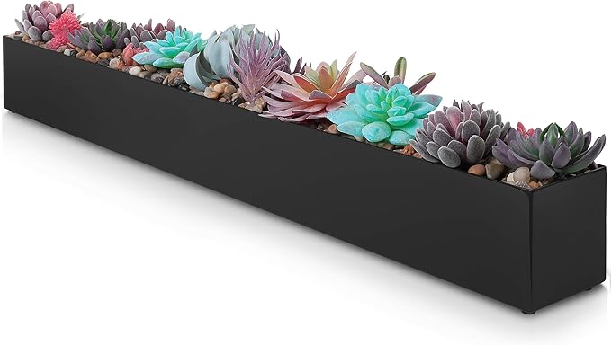 DR&Co Modern Rectangle Planter Box by DRCo