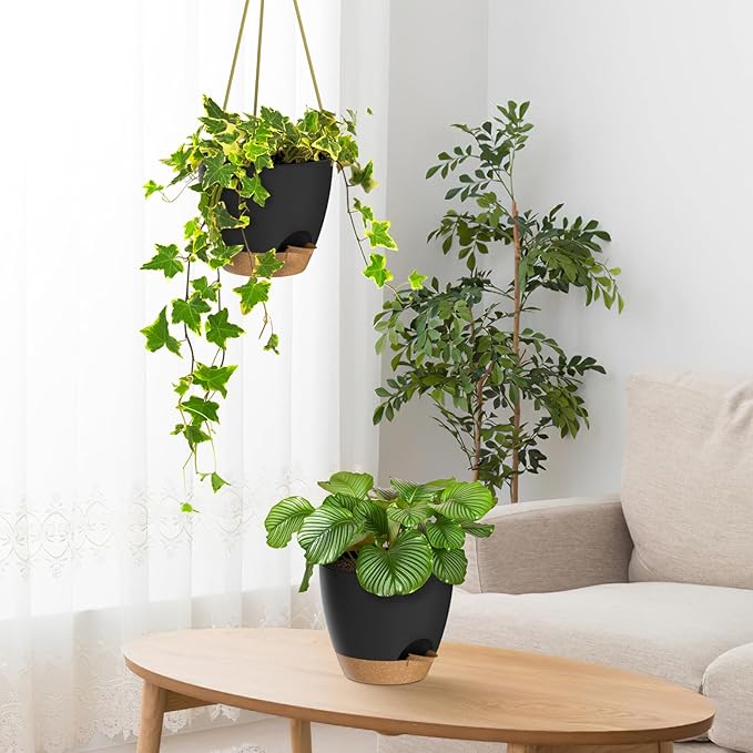 ZMTECH 6.5 Inch Hanging Planters - Image 5