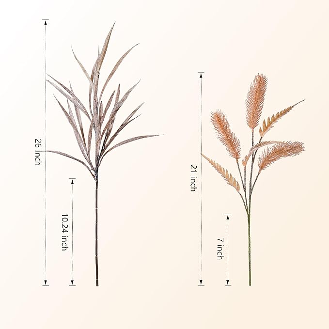 7 PCS Artificial Stems Fake Plants - Image 6