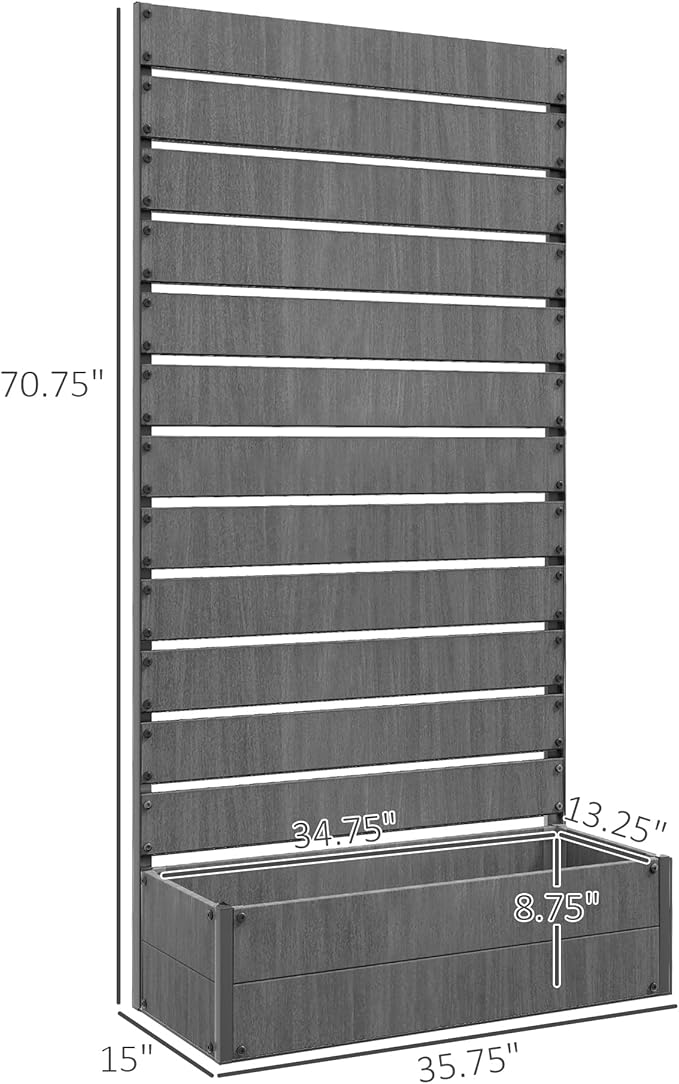 Outsunny Raised Garden Bed - Image 7
