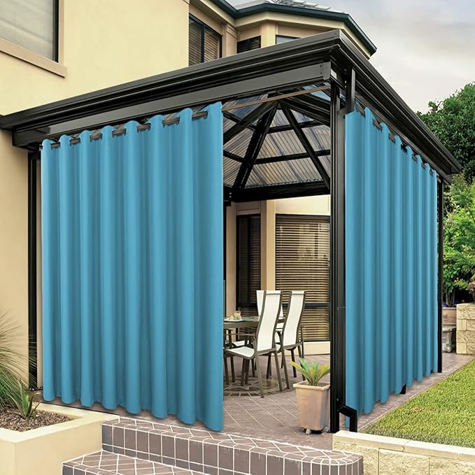 BONZER Outdoor Waterproof Curtains by Bonzer
