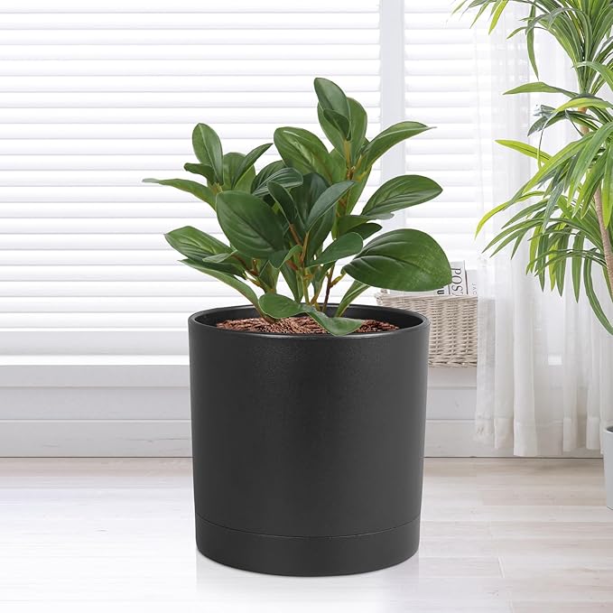 6/5/4 inch Flower Pots, Plastic Planters - Image 6