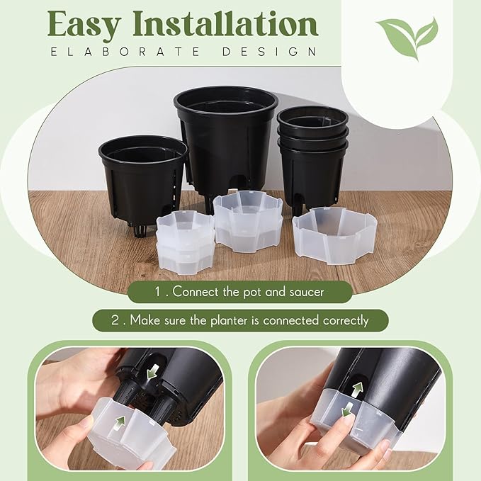 Self Watering Pots for Indoor Plants - Image 6