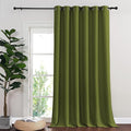 NICETOWN Room Divider Curtain 132 Inches Long, Wide Blackout Sliding Door by NICETOWN