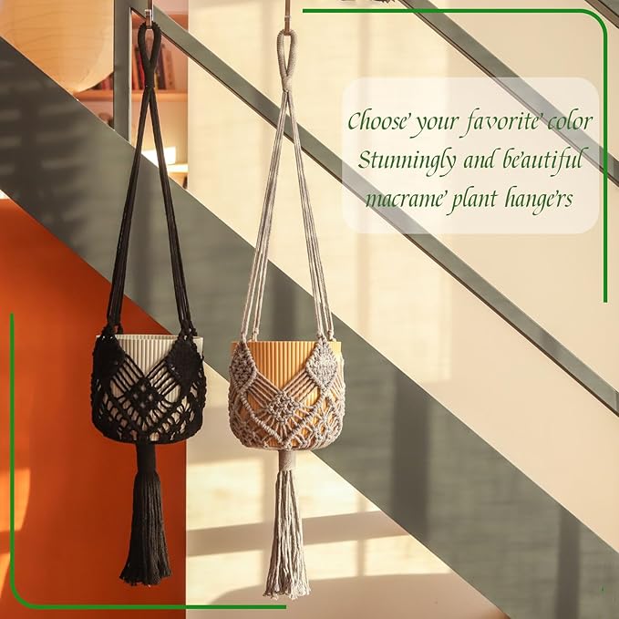 Hanging Planter with Patterns - Image 7