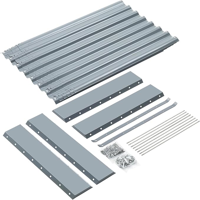 Land Guard 6×3×2ft Galvanized Raised Garden Bed, Planter Boxes Outdoor - Image 5