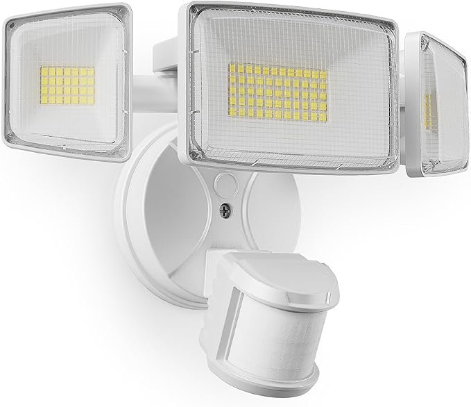 Onforu 100W LED Motion Sensor Outdoor Lights, Dusk to Dawn Flood Light Outdoor by Onforu