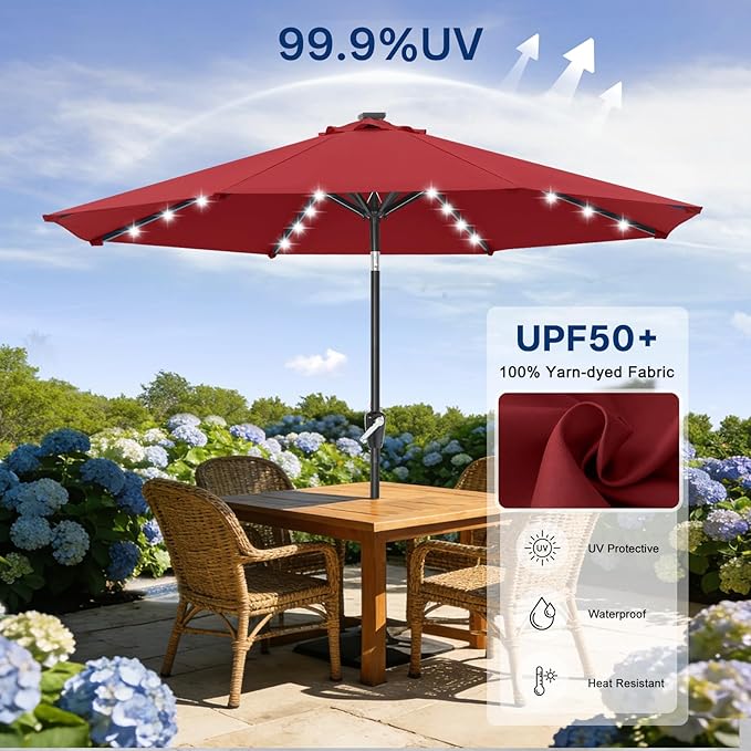 ABCCANOPY Durable Solar Led Patio Umbrellas - Image 5
