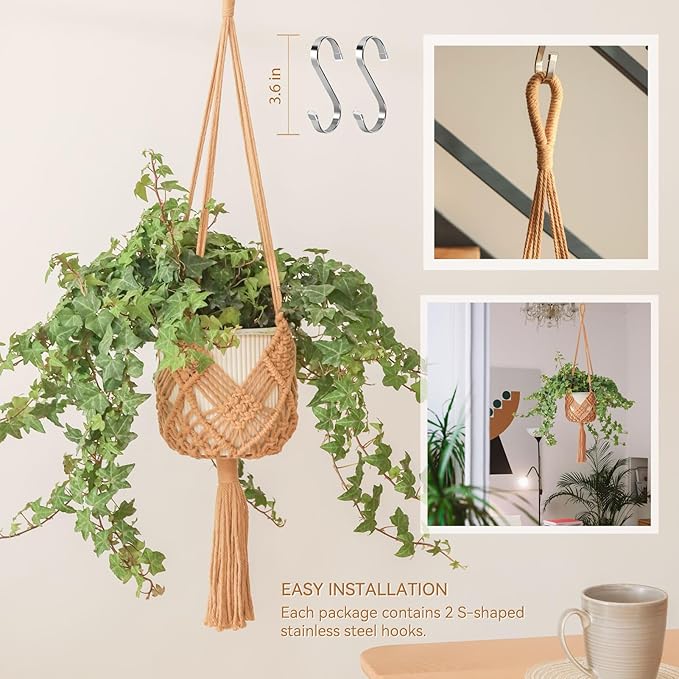 Hanging Planter with Patterns - Image 5