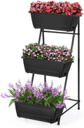 Vertical Raised Garden Bed 3 Tier Elevated Garden Planters Stand Up Garden by BTY
