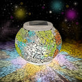 Aukora Color Changing Solar Powered Glass Ball Garden Lights, Solar Lantern by AUKORA