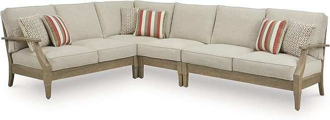 Signature Design by Ashley Clare View Left-Arm Facing Contemporary 4-Piece - Image 2