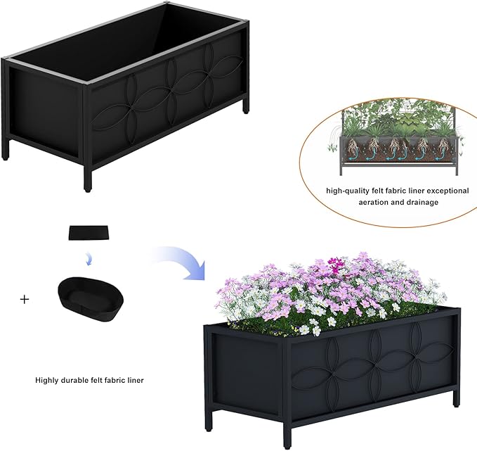 Zhongma Sturdy Raised Garden Bed - Image 4