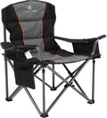 ALPHA CAMP Heavy Duty Camping Chair 500LBS Capacity, Oversized Folding Chair by ALPHACAMP