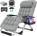 Suteck Oversized Zero Gravity Chair, 33In XXL Outdoor Recliner Chair by Suteck