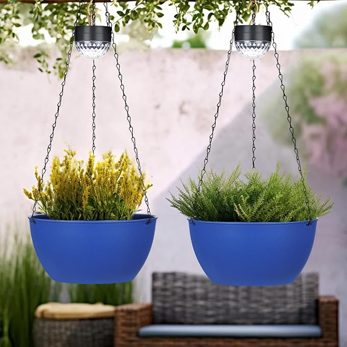 SUNNYPARK 2 Packs Hanging Planters Basket - Image 7