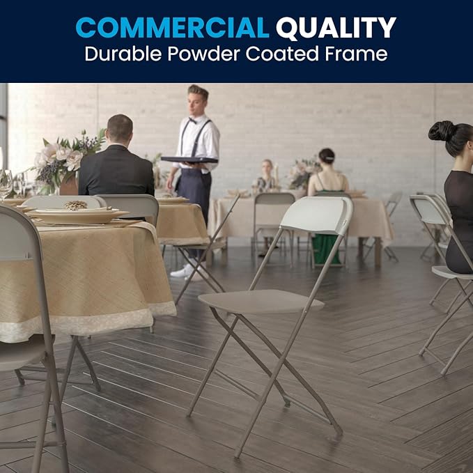 Flash Furniture Hercules Series Plastic Folding Chairs - Image 7