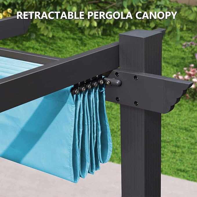 Pergola Shade Cover Replacement Canopy Top Compatible - Image 8