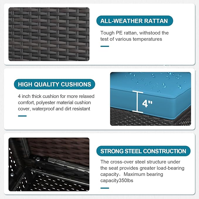 8-Piece Patio Furniture Set - Image 3