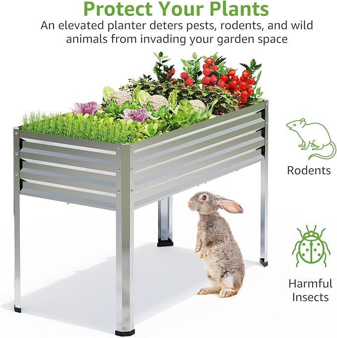 Galvanized Raised Garden Bed - Image 8