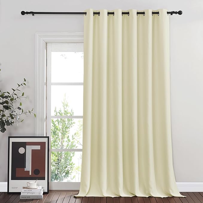 NICETOWN Blackout Sliding Glass Door Curtains, Room Darkening Thermal Insulated - Image 8