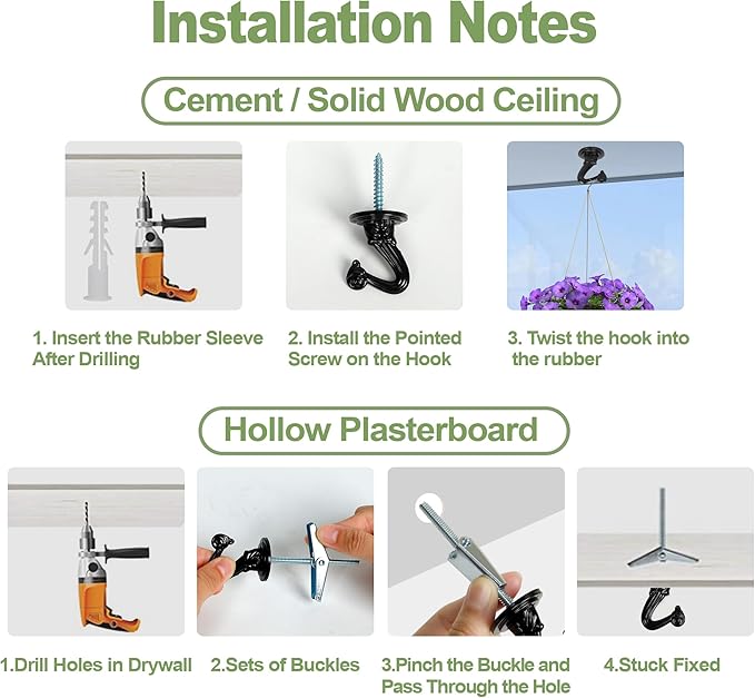 Ceiling Swag Hook Sets - Image 6