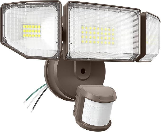 85W LED Security Lights Motion Sensor Light Outdoor, 8500LM Dusk to Dawn by Abovizo