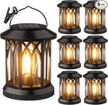 6 Pack Solar Lanterns Outdoor Waterproof by SIMLIX
