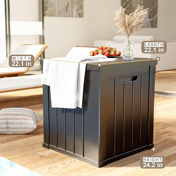 ROJIK Outdoor Storage Housing Deck Box - Image 2