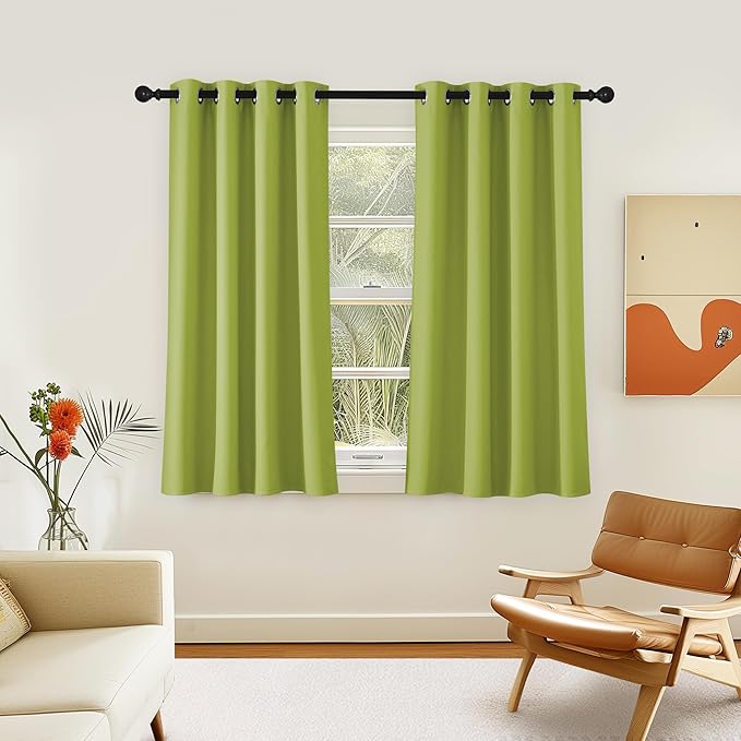 NICETOWN Room Darkening Short Curtain 54 inches Long by NICETOWN