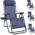 NEWBULIG Zero Gravity Chair Set of 4, Lounge Chair Folding Portable Adjustable by NEWBULIG