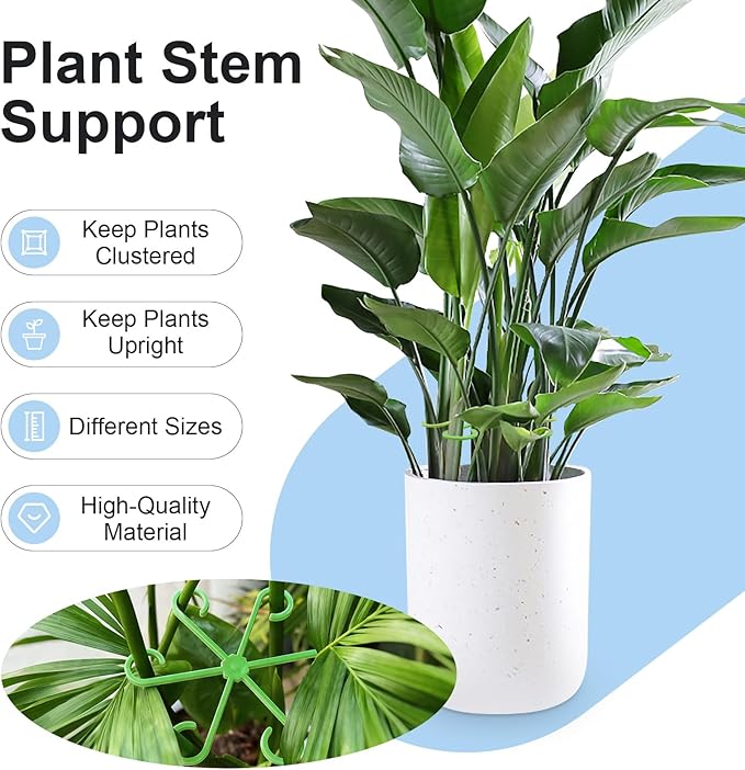 20pcs Plant Stem Support, Unique Design Stem Supports - Image 5