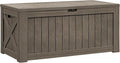 Flamaker Resin Deck Box 120 Gallon Waterproof Large Outdoor Indoor Storage Box by Flamaker