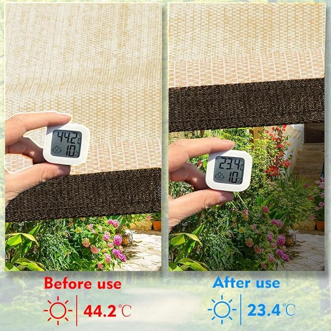 90% Shade Cloth Sun Shade Fabric Privacy Screen Shade Cover - Image 4
