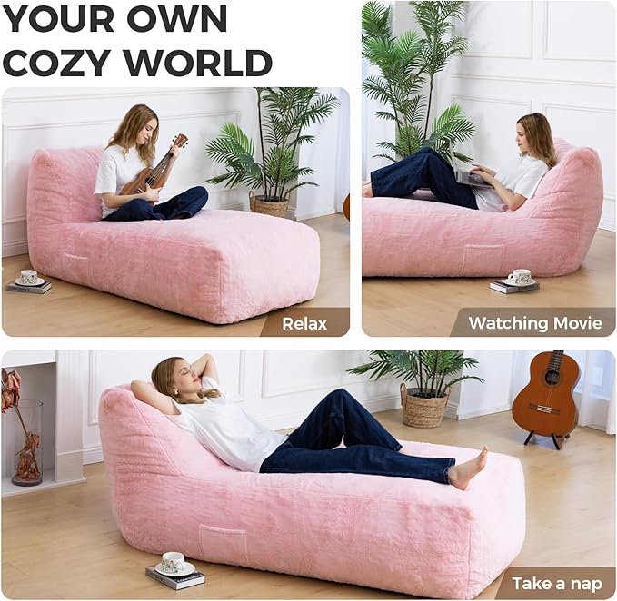 Giant Bean Bag Lounger Chair for Adults - Image 6
