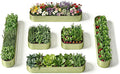 6-Pack 18” Tall Galvanized Raised Garden Beds – New Home Garden Layout by Annoell