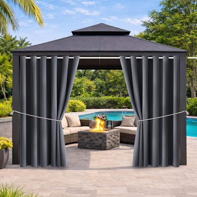 Outdoor Indoor Curtains W84 x L108 by DivaenCamino