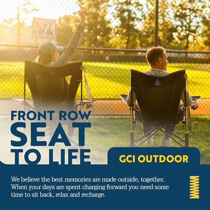 GCI Outdoor Comfort Pro Rocker Camping Chair | Portable Folding Rocking Chair - Image 7