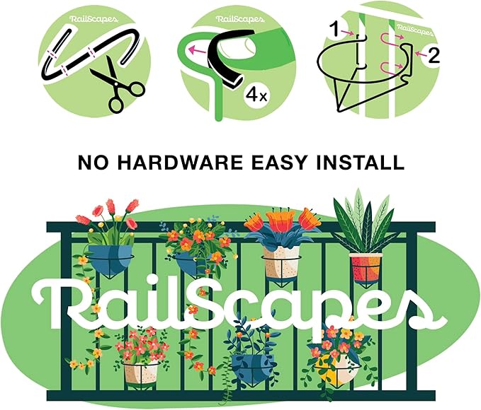 Railscapes Floating Railing Plant Clip - Image 7