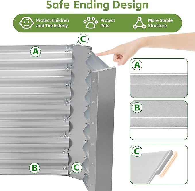 4x2x2ft Raised Garden Bed - Image 4