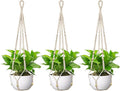 USLAI Macrame Plant Hanger Indoor Outdoor, Fits 4 to 15 Inch Pots, Strong by USLAI
