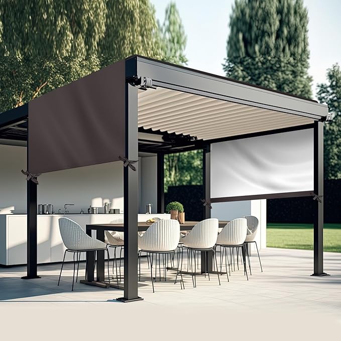 Universal Pergola Replacement Canopy Outdoor Canopy Shade Cover Waterproof by Wowangce