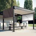 Universal Pergola Replacement Canopy Outdoor Canopy Shade Cover Waterproof by Wowangce