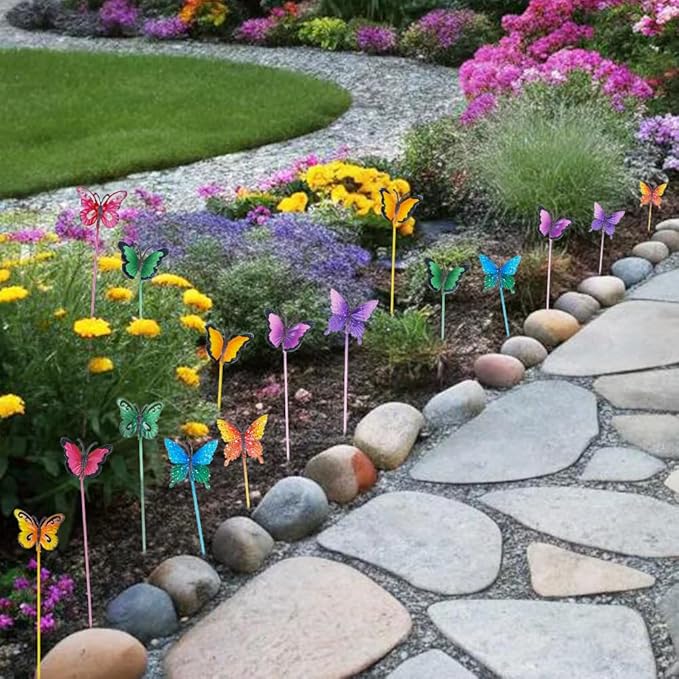 hogardeck Garden Decor for Outside, Yard Art Garden Decorations for Outdoor - Image 4