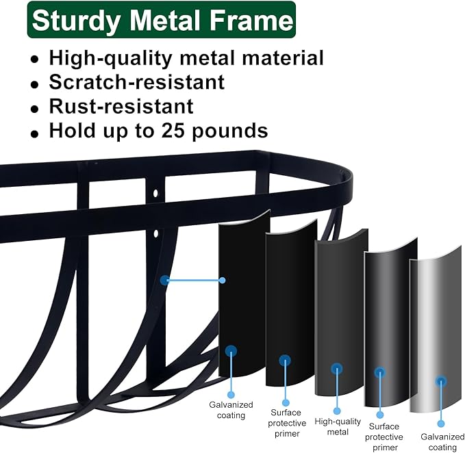DUNCHATY Railing Planter Window Box - Image 7