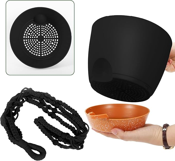 GARDIFE 8 Inch Hanging Planters - Image 3