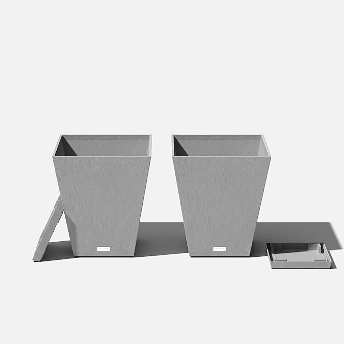 Veradek Nobleton Indoor/Outdoor Wide Square Planter - Image 2