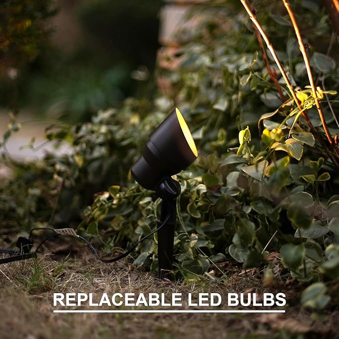 GOODSMANN Landscape Lighting 2PK Low Voltage Landscape Flood Lights 3W LED 200 - Image 5